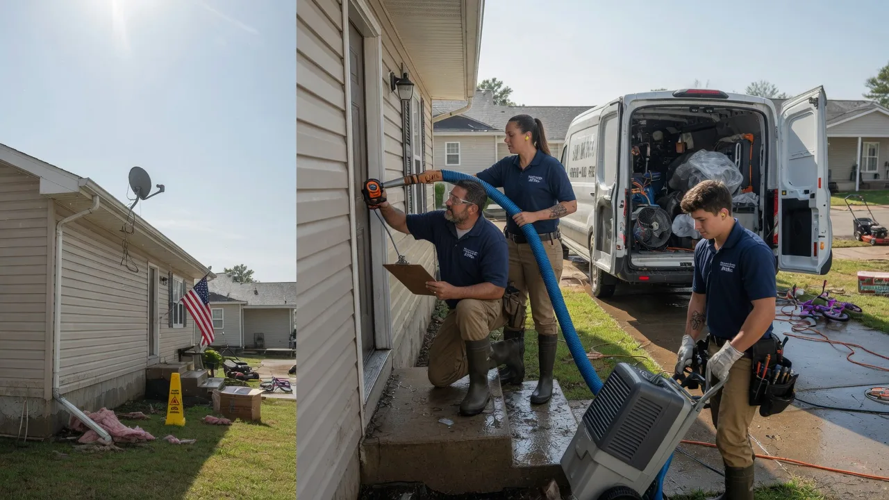Ceiling Water Damage Restoration in Wheatcroft, KY near me